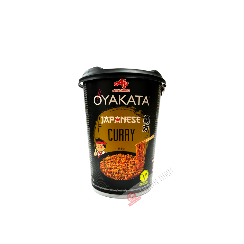 Fideos fritos yakisoba curry Oyakata cup AJINOMOTO 93g Japón Fideos fritos yakisoba curry Oyakata cup AJINOMOTO 93g Japón