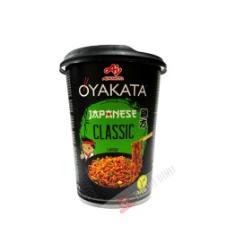 Classico yakisoba saltati in padella tagliatelle Oyakata tazza AJINOMOTO 93g Giappone