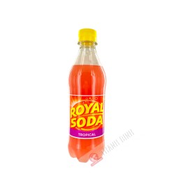 Boisson gazeuse saveur tropical ROYAL SODA 500ml Martinique