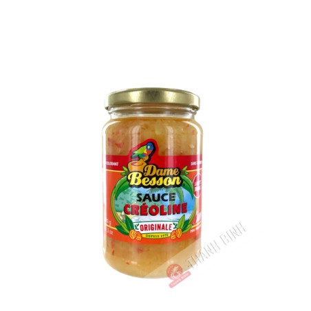 Original creoline sauce LADY BESSON 320g Guadeloupe