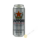 Lata de cerveza japonesa SAPPORO 500ml Japón