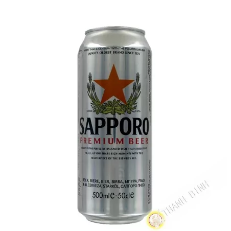 Birra giapponese SAPPORO può 500ml Giappone