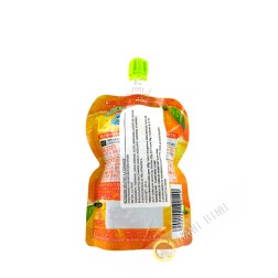 Nước uống gelatin vị cam MIUTEMAID 125g Nhật Bản