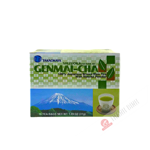 TAKAOKAYA Genmaicha Tea 31g Japan
