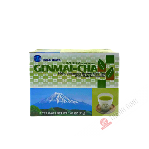 Thé Genmaicha  TAKAOKAYA 31g Japon