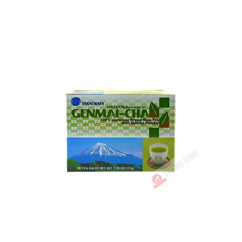 Trà Genmaicha TAKAOKAYA 31g Nhật Bản Trà Genmaicha TAKAOKAYA 31g Nhật Bản