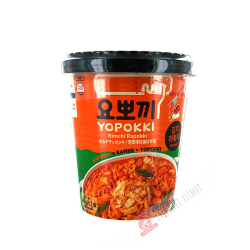 Nouille ramen Topokki kim chi cup YOUNG POONG 145g Corée