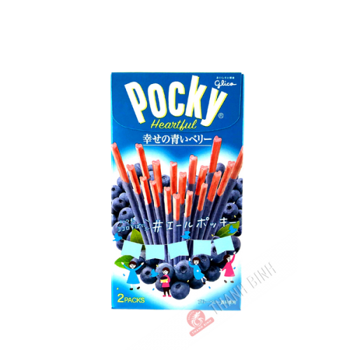 Blueberry hearty POCKY Biscuit 54.6g Japan