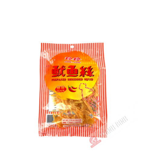 JANE JANE Spicy prepared cuttlefish 50g Taiwan