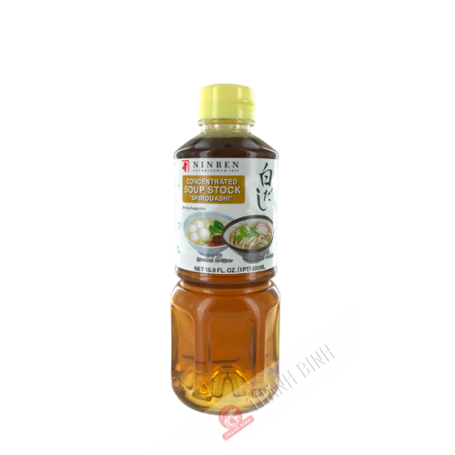 Shirodashi NINBEN Concentrated broth 500ml Japan