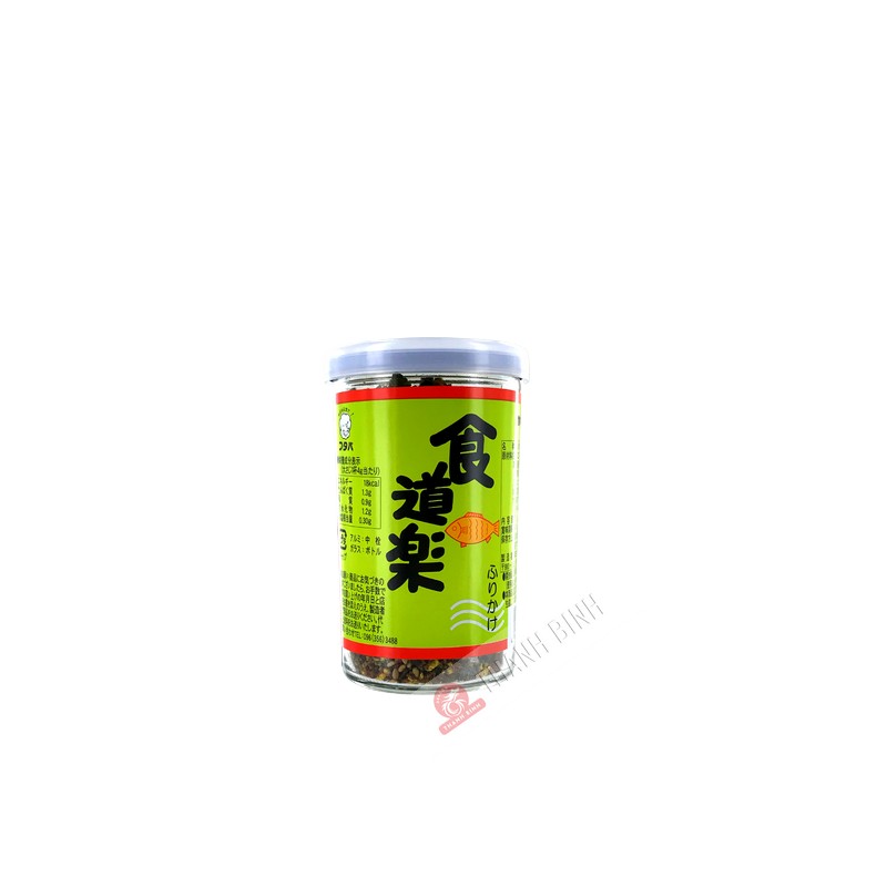 Condimento de arroz caliente Kui Doraku FUTABA 50g Japón