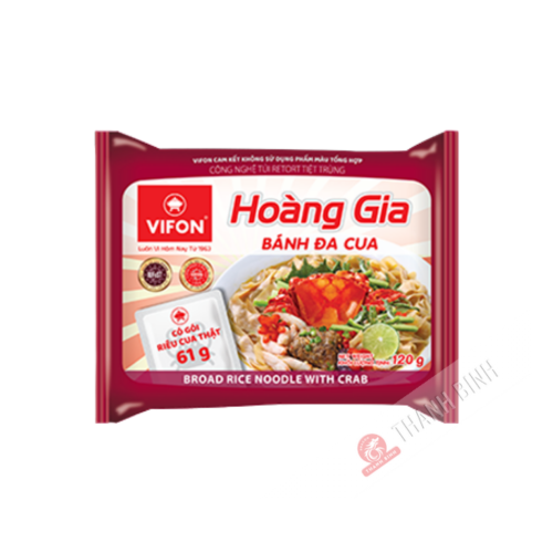 Banh da cua Zuppa di VIFON 120g Vietnam