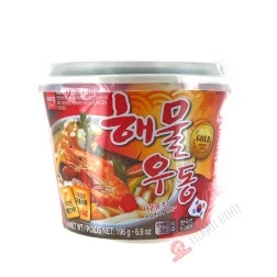 Taza con sabor a mariscos Udon WANG 196g Corea