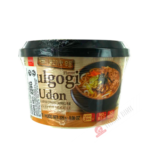 Taza de Bulgogi con sabor Udon WANG 229g Corea