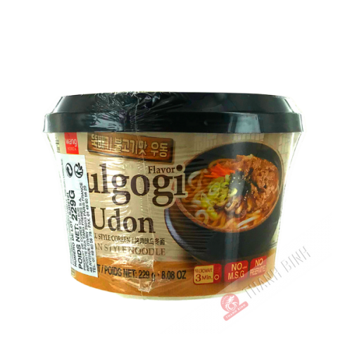 Udon sapore Bulgogi tazza WANG 229g Corea