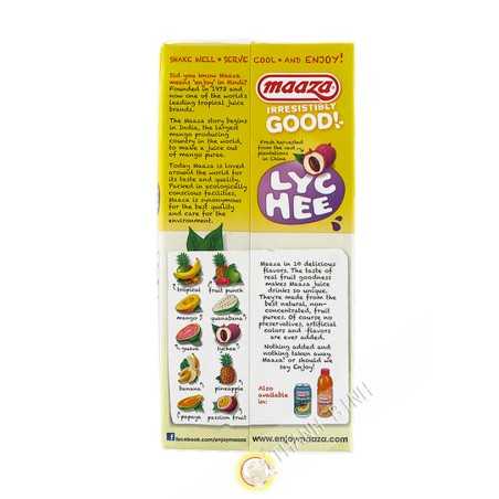 Succo di Lychee MAAZA 1L Pagare