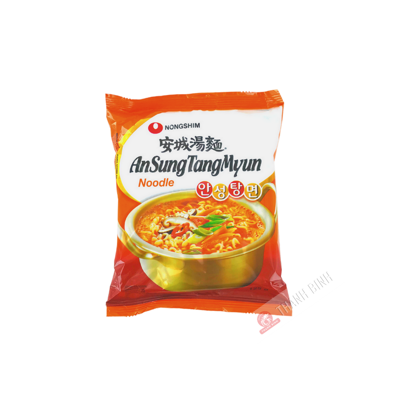 Soup noodle Ansungtangmyum spicy NONGSHIM 125g Korea Soup noodle Ansungtangmyum spicy NONGSHIM 125g Korea