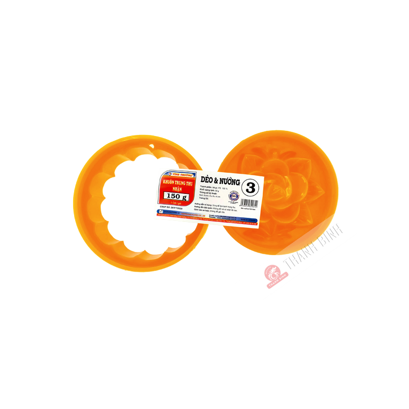 Moule Gâteau de Lune Rond 150g VINH TRUONG Vietnam Moule Gâteau de Lune Rond 150g VINH TRUONG Vietnam