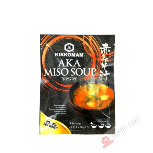 Instant soup Aka miso KIKKOMAN 30g Japan