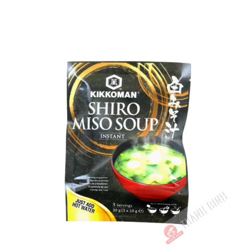 Sopa de shiro miso instantánea KIKKOMAN 30g Japón