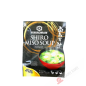 Soupe shiro miso instantanée KIKKOMAN 30g Japon Soupe shiro miso instantanée KIKKOMAN 30g Japon