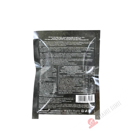 Zuppa di tofu e miso istantanea KIKKOMAN 30g Giappone