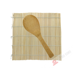Tappeto sushi + cucchiaio di bambù SADOMAW Cina