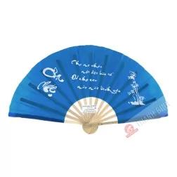 Fabric fan 28cm GOLD DRAGON Vietnam