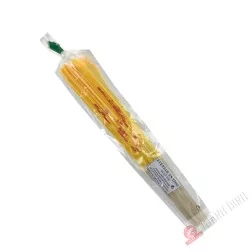 Eventail en tissu 28cm DRAGON OR Vietnam