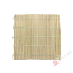 Tapis Sushi en bambou 24x24cm Chine