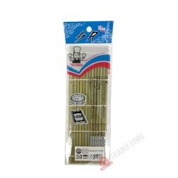 Thảm cuốn sushi bằng tre 24x24cm Chine