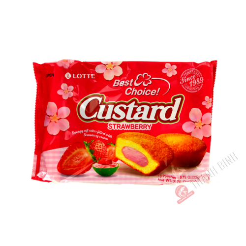 Custard Pie Strawberry Monkfish Cake 220g Vietnam