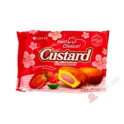 Kuchen Creme Custard Pie Erdbeere LOTTE 220g Vietnam