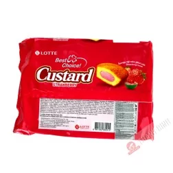 Kuchen Creme Custard Pie Erdbeere LOTTE 220g Vietnam
