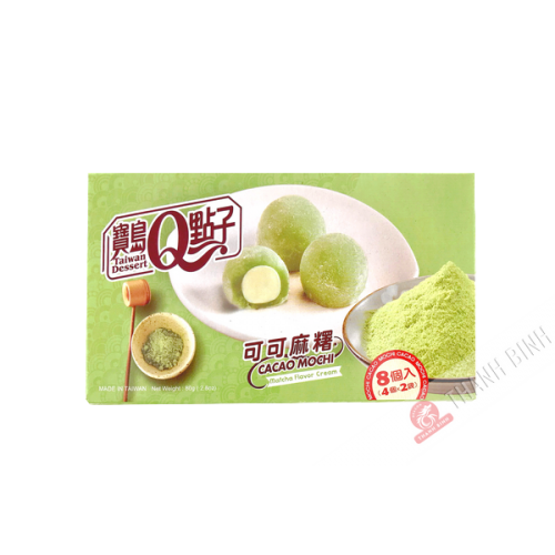 Bánh Mochi Cacao matcha 80g Đài Loan