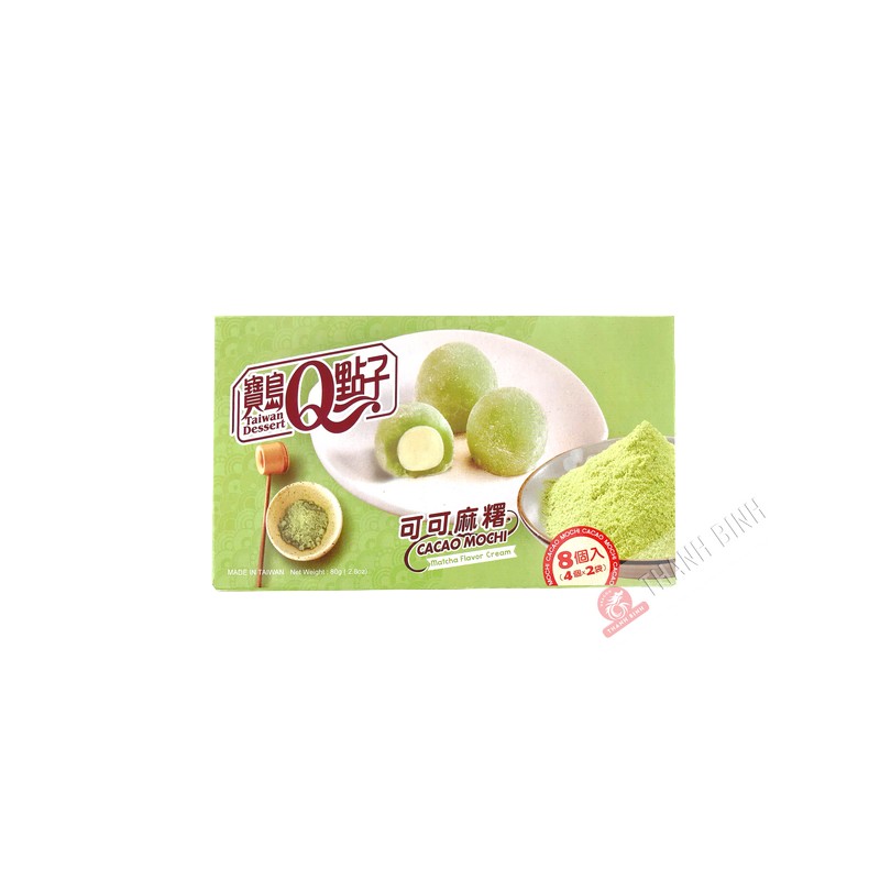 Mochi Matcha de cacao 80g Taiwán