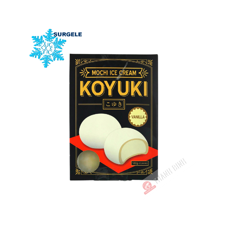 Vanilleeis Creme Mochi KOYUKI 180G Deutschland-TIEFKÜHLKOST