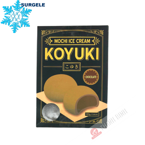 Mochi à la crème glacé Chocolate KOYUKI 180g Allemagne - SURGELES