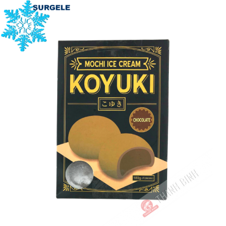 Mochi à la crème glacé Chocolate KOYUKI 180g Allemagne - SURGELES