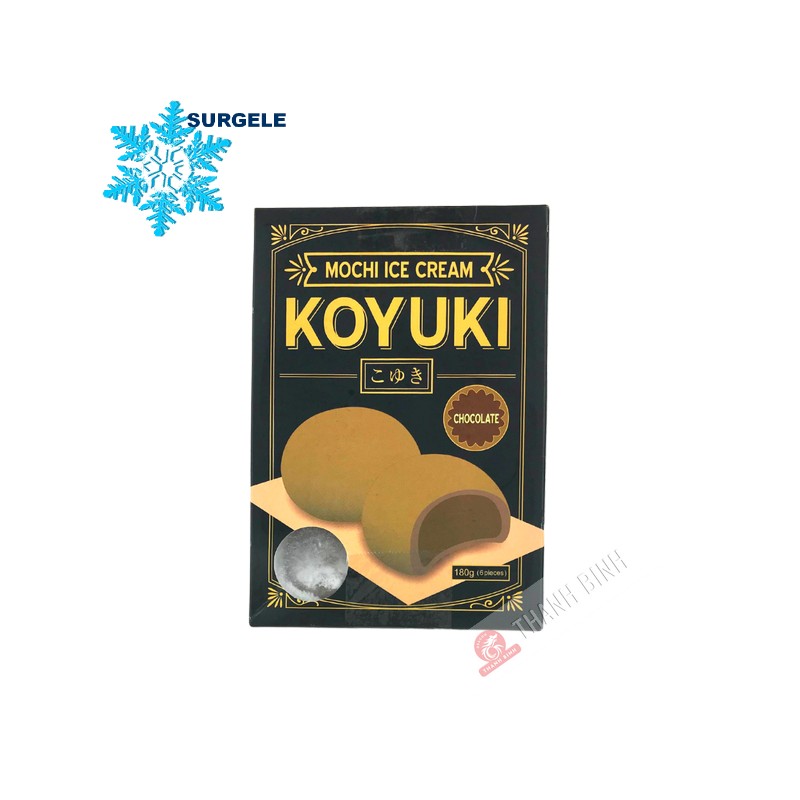 Mochi à la crème glacé Chocolate KOYUKI 180g Allemagne - SURGELES