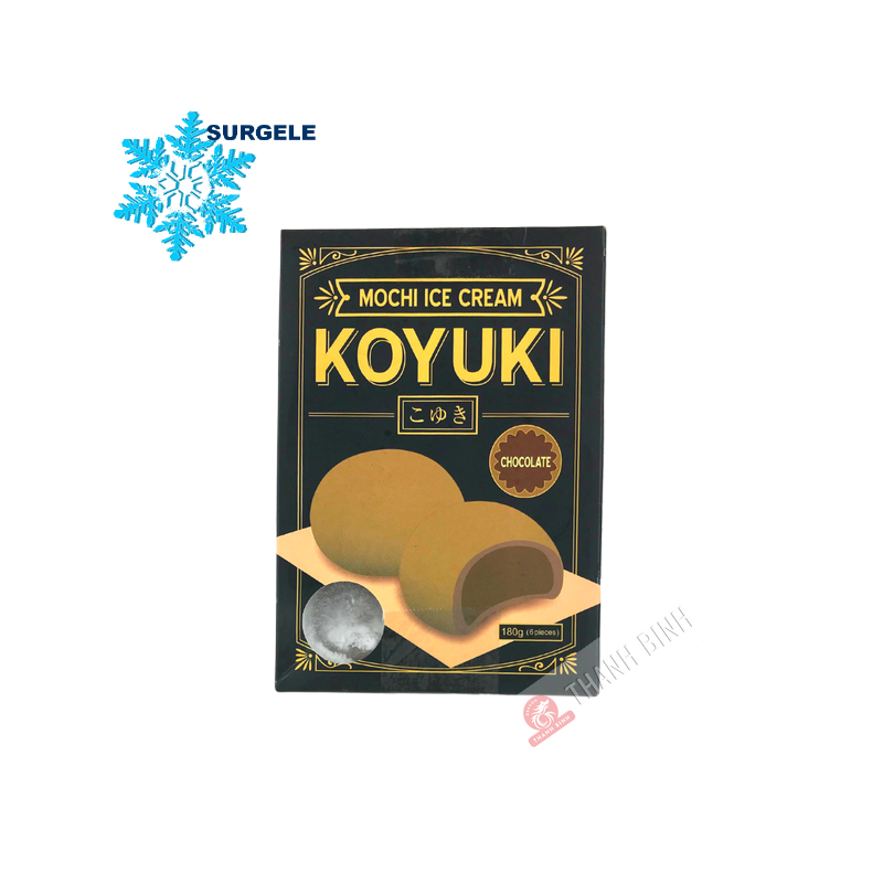 Mochi con gelato KOYUKI al cioccolato 180g Germania-CONGELATO Mochi con gelato KOYUKI al cioccolato 180g Germania-CONGELATO