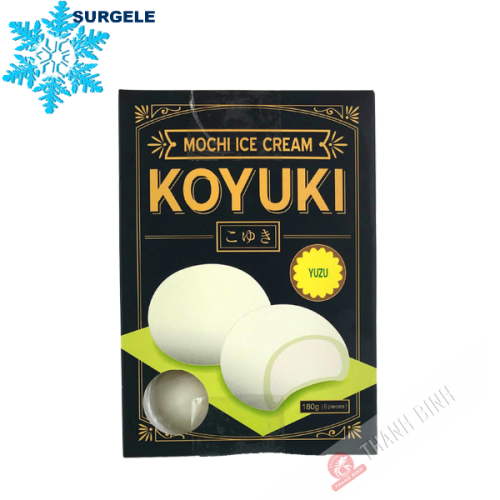 Mochi à la crème glacé Yuzu KOYUKI 180g Allemagne - SURGELES