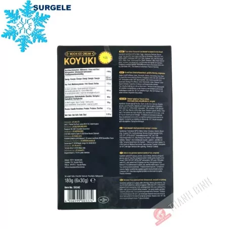 Frozen Cream Mochi Yuzu KOYUKI 180G Deutschland-TIEFKÜHLTRUHE