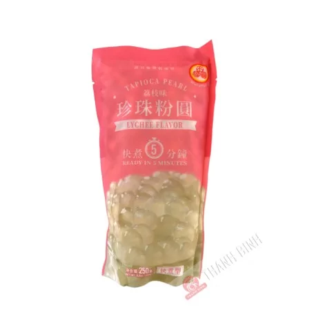 Hạt trân châu vị vải WUFUYUAN 250g Chine