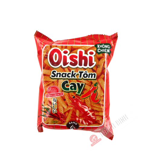 Snack tôm cay OISHI 40g Việt Nam