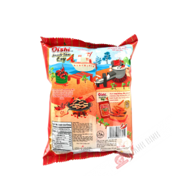 Chips Snack Crevette Epicé OISHI 40g Vietnam