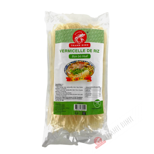 Fideos de Arroz Bun Bo Hue DRAGON GOLD 400g Vietnam