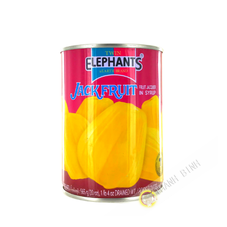 The Fruit of jackfruit-whole-in-syrup heavy ELEPHANTS 565g Thailand