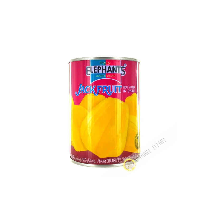 The Fruit of jackfruit-whole-in-syrup heavy ELEPHANTS 565g Thailand The Fruit of jackfruit-whole-in-syrup heavy ELEPHANTS 565g Thailand