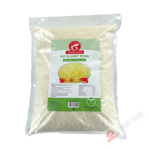Round sticky rice Nep Cai Hoa Vang DRAGON GOLD 5kg Vietnam